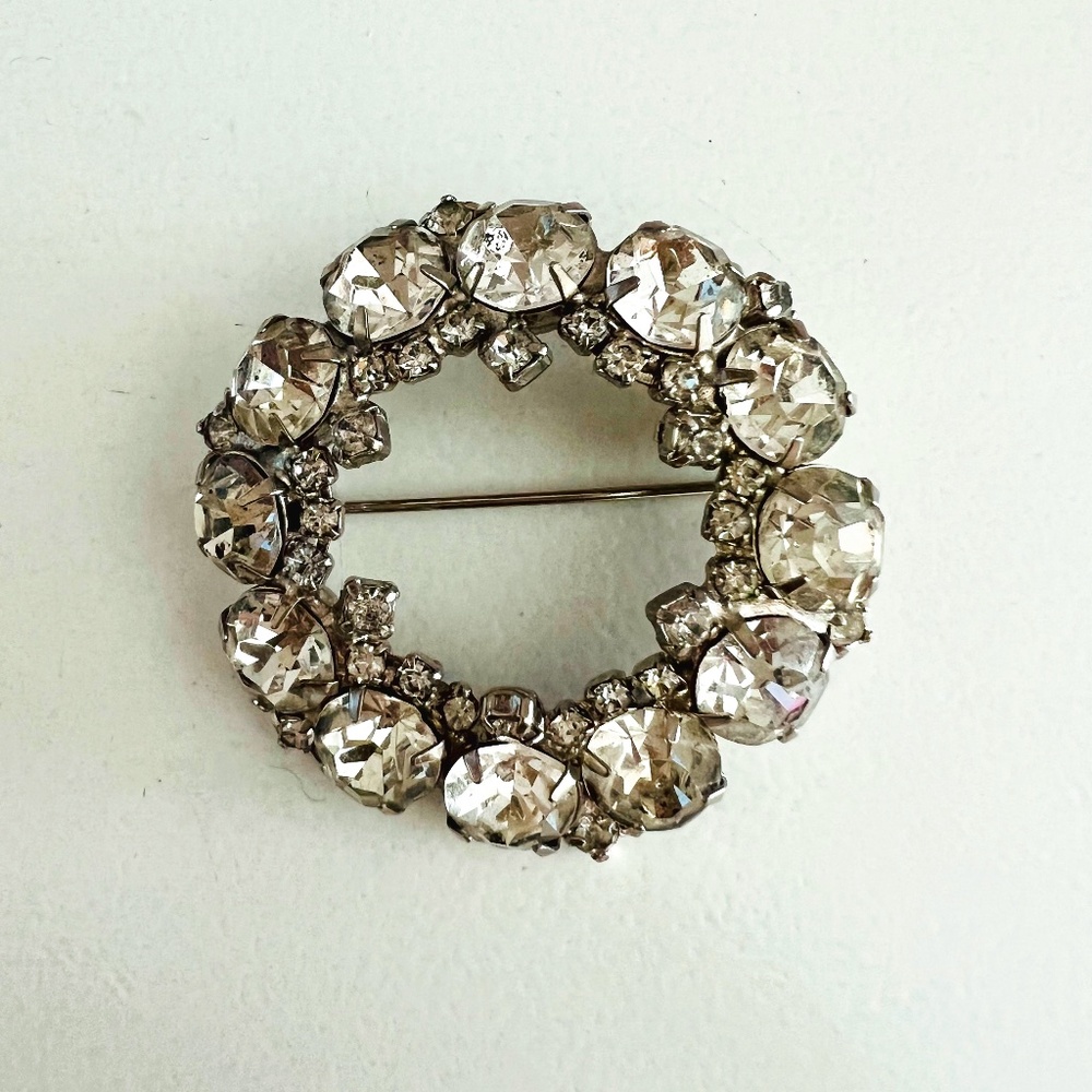Rhinestone Brooch